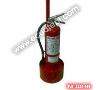 Fire Extinguishers: Ecuatepi Portable Fire Extinguishers :  >Extinguisher with base
