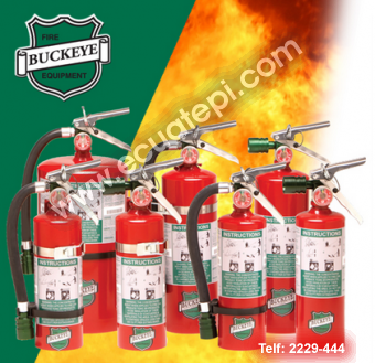 Extintores Portatiles Norteamericanos:  >GAS FM200 - HALOTRON 1 - ECARO 25